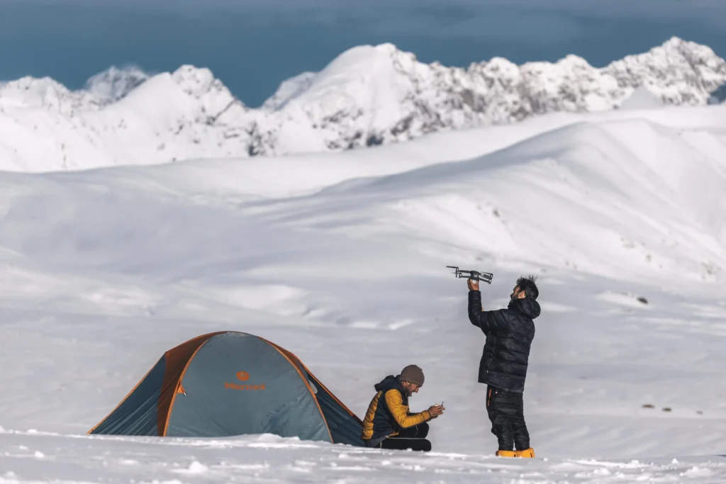 Guillaume Broust filming Chronocpetion